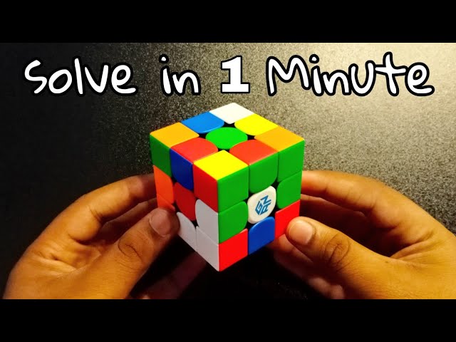 How to Solve a 3x3 Rubiks Cube in 1 Minute "Full Tutorial" (Hindi Urdu)