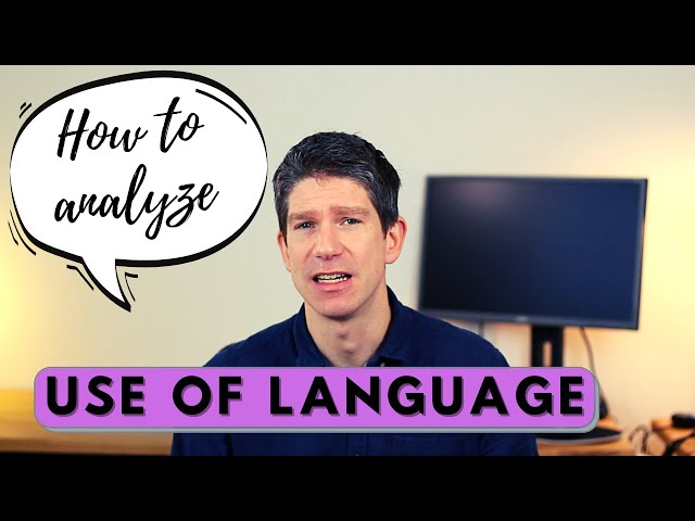 How to analyze "use of language" - Englisch Oberstufe - auf Deutsch - Erklärung und Beispiele