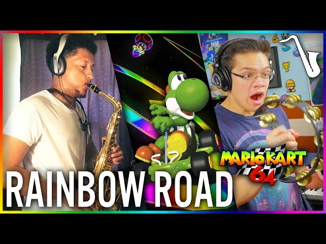 Mario Kart 64: Rainbow Road Jazz Arrangement || insaneintherainmusic (feat. Saxologic)