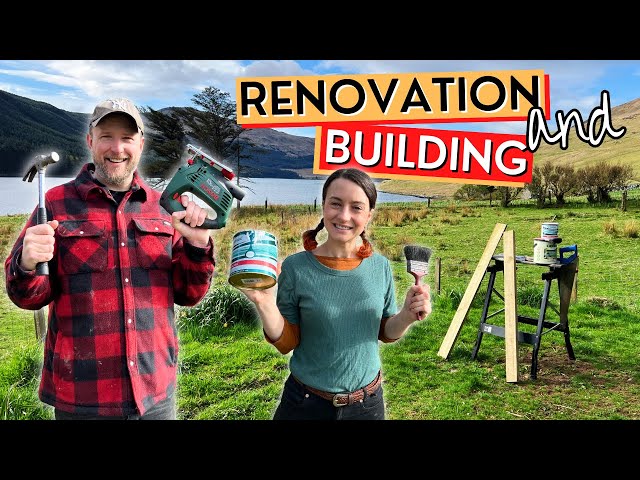 Building Work & Renovations At Our 1840s Cottage On The Isle of Skye - Scottish Highlands - Ep68