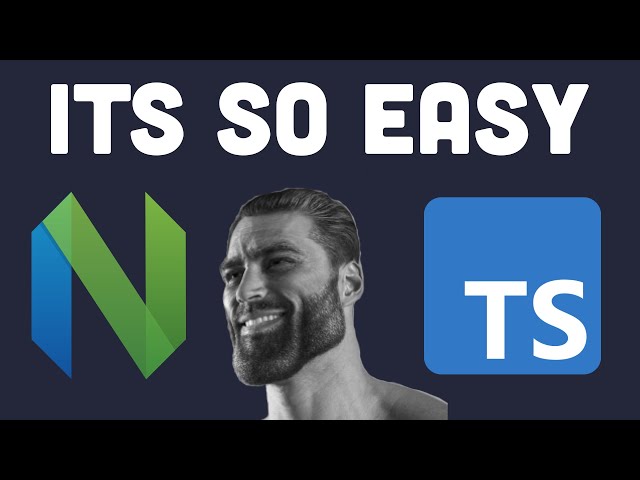How to set up Typescript with Neovim from SCRATCH