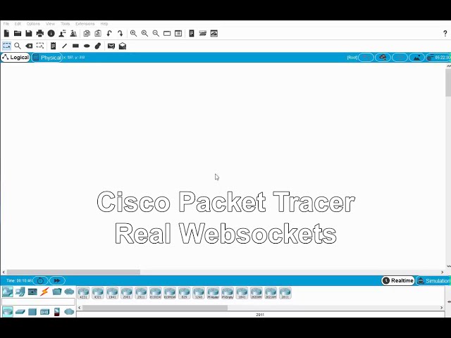 Cisco Packet Tracer - Connecting to external networks using Real Websockets
