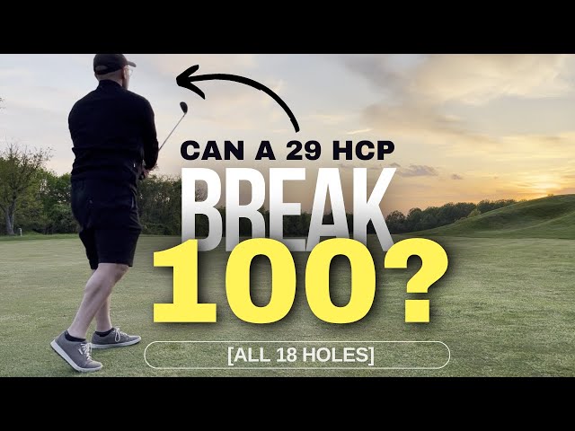 [ALL 18 HOLES] This is 29 HCP golf! Can I BREAK 100 on a LONG course? #golf #golfing #break100 #asmr