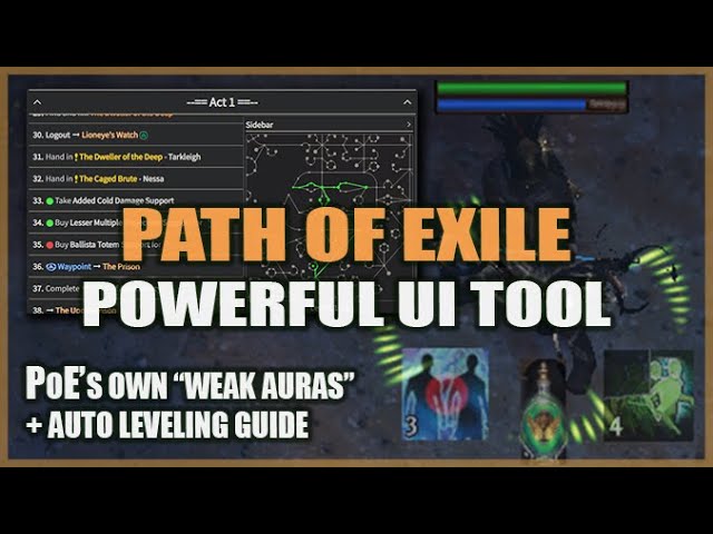 Giving PATH of EXILE Proper UI Customization & Leveling Easier with Lailloken's Crazy UI Tool - 3.21