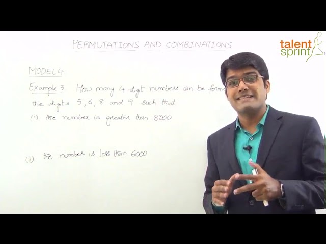 Permutation and Combinations in Hindi |Model 4-Permutations With and Without Repetition|TalentSprint