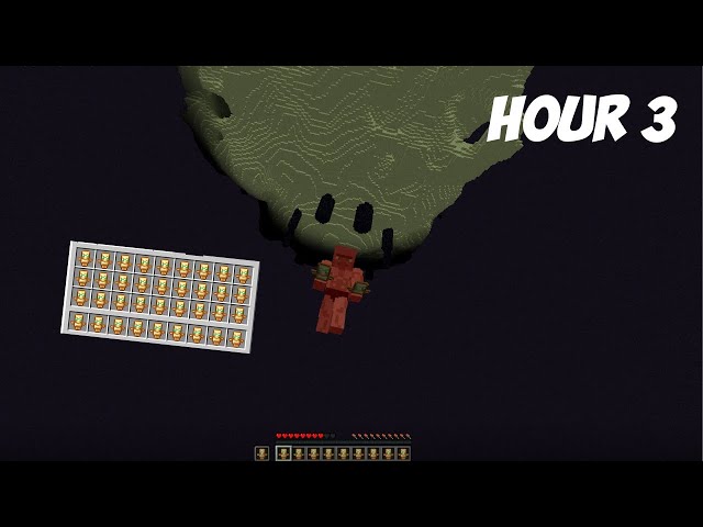 How Long Can You Survive The Void In Minecraft? (36+ TOTEMS)