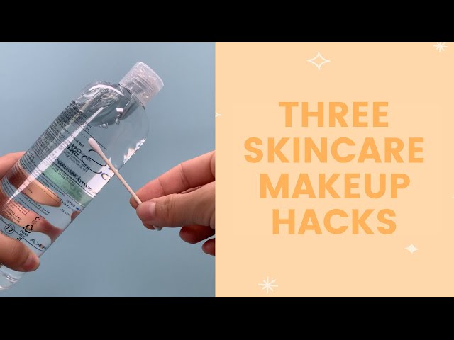 Three Skincare Makeup Hacks | FaceTory