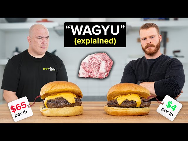 Is "Wagyu" ground beef a scam?