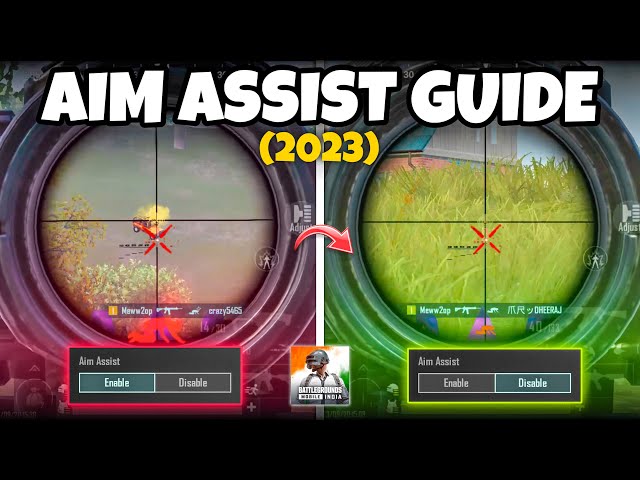 WHY YOU SHOULD PLAY WITH AIM ASSIST OF IN 2023🔥BGMI | Mew2.