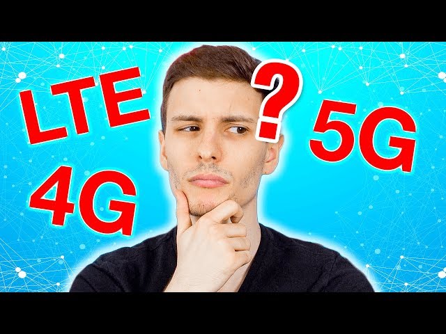 4G vs LTE vs 5G? What's the difference?