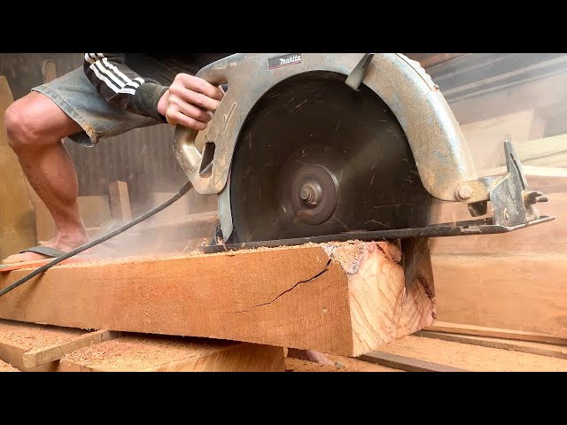 Skillful Techniques Of Carpenters - Top-Notch Craftsmanship In Woodworking And Handicrafts
