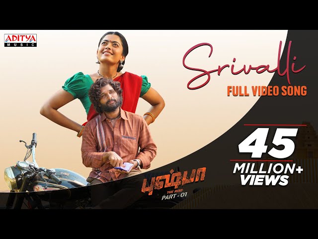 #Srivalli Full Video Song (Tamil) | Pushpa - The Rise | Allu Arjun, Rashmika | DSP | Sid SriRam