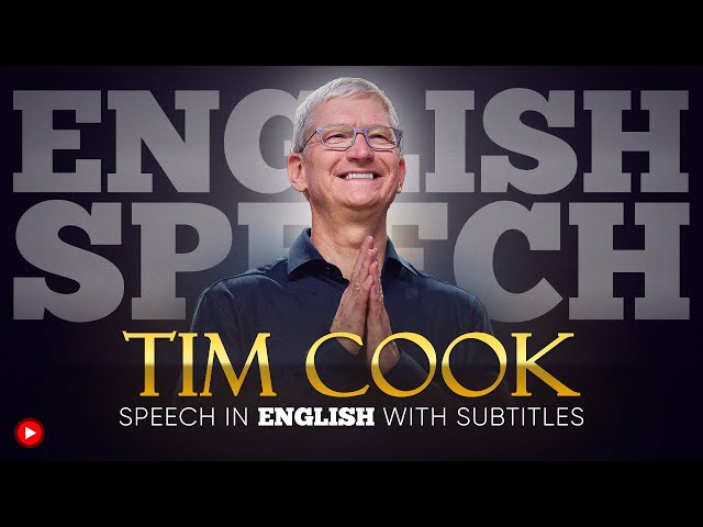 ENGLISH SPEECH | TIM COOK: Serve Humanity (English Subtitles)