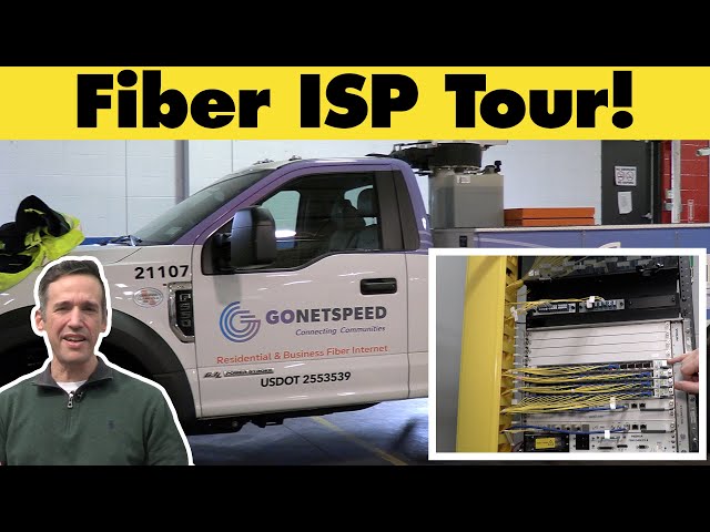 Touring a Startup Fiber Optic ISP ! GoNetSpeed in Connecticut