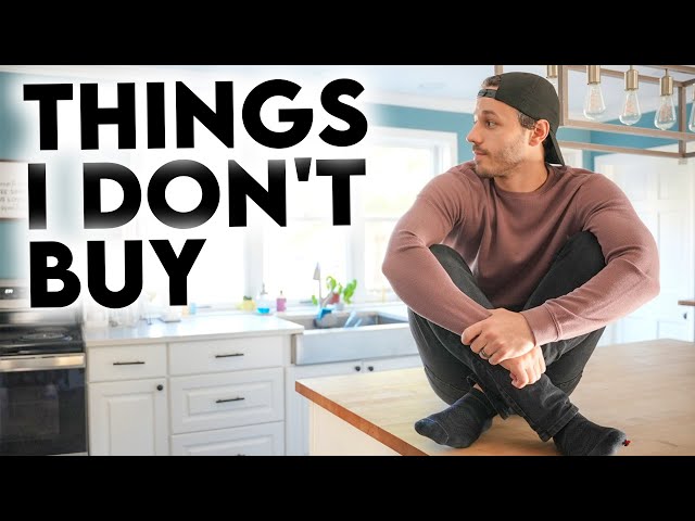 50 THINGS I DO NOT BUY | Minimalism & Saving Money