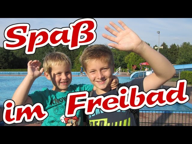 Sommer-Ferien 2015 Vlog - Spaß im Freibad - Fun in the lido pool - Kanal für Kinder Kinderkanal