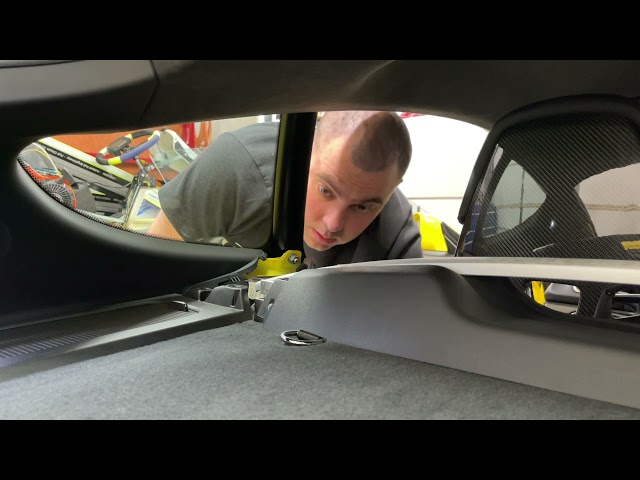 981 Cayman Engine Access Cover Removal