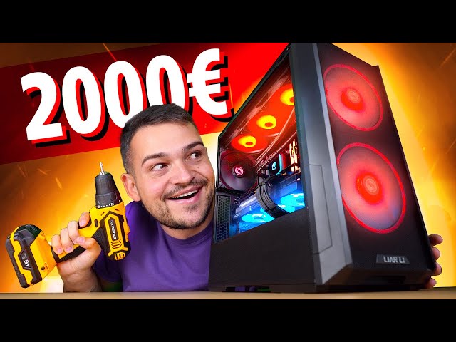 Ein MONSTER!! Wir BAUEN & TESTEN den 2000€ GAMING PC!! (2023)