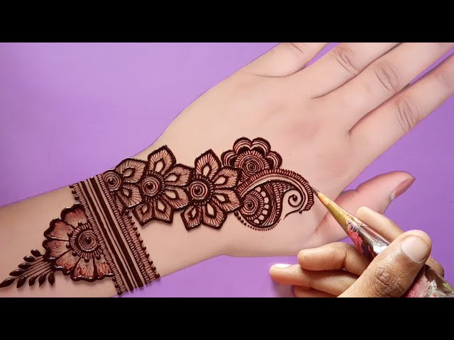 latest  Mehndi Design For Hands/new arabic bridal mehndi design 2022_krvachuath mehndi _henna