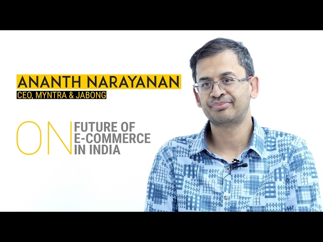 Ananth Narayan, CEO of Myntra, on revenue, profitability and ecommerce in India