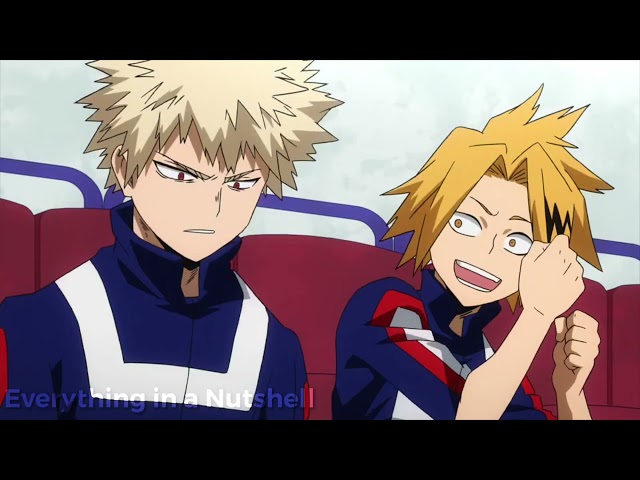 That one time Bakugo and Kaminari insulted each other