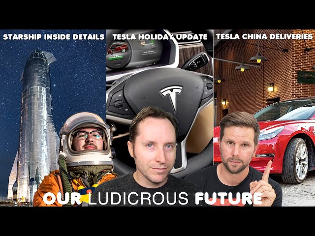 SpaceX Starship Inside Details, Tesla's Christmas Surprise, and OLF 2020 Plans - Ep 65
