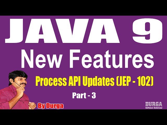 Java 9 || Process API Updates (JEP - 102) Part - 3 by Durga sir