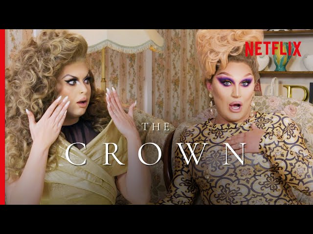 Drag Queens The Vivienne & Cheryl Hole React to The Crown | I Like to Watch UK Ep 5