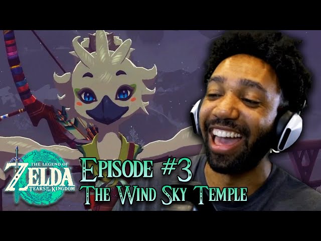 Bird Boy & Link VS The Wind Temple! The Legend of Zelda Tears of The Kingdom #3 | runJDrun
