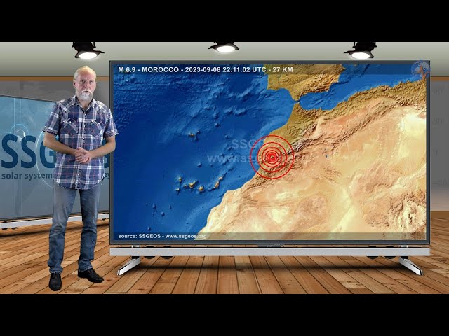 Planetary & Seismic Update 13 September 2023 | M 6.9 Morocco