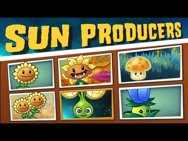 Everything you need to know about sun producers PvZ2