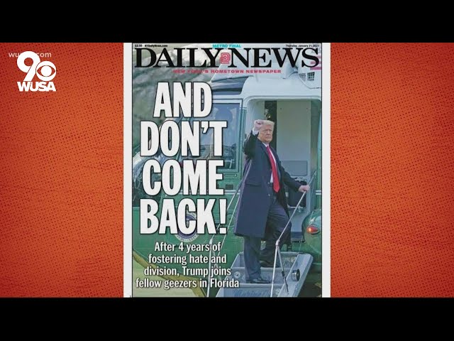 Nation's newspapers capture inauguration moment | Hear Me Out