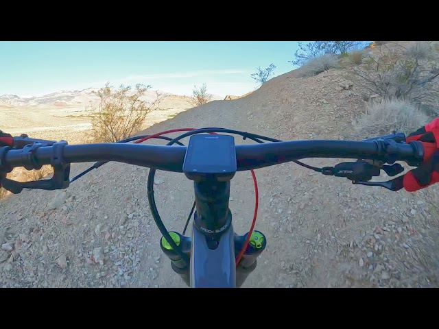 Single Track Roller ￼ Coaster Trail called Perma Grin Strikes again - Best way to End  Mesa Trails