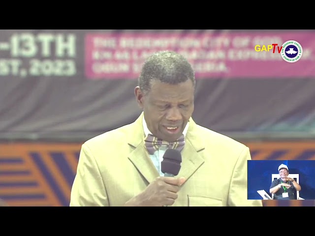 Pastor E A Adeboye Sermon at RCCG HOLY GHOST CONVENTION 2023 - DAY 4
