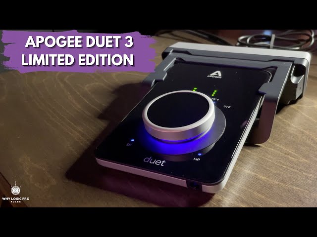 Apogee Duet 3 Limited Edition Review -  Pro on the Go