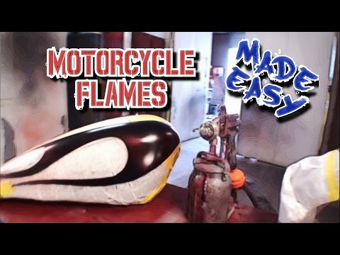 How To Paint Custom Flames-AllKandy Wet Wet Clear