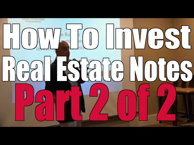 How To Invest In Real Estate Notes Part 2 of 2 | Learn real estate investing Baltimore