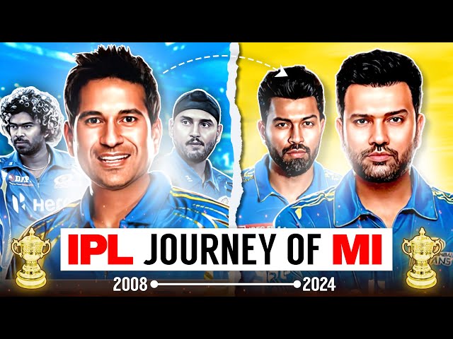 Mumbai Indians Journey to 5 Trophies | IPL Journey of MI | Rohit Sharma | Hardik Pandya | Bumrah