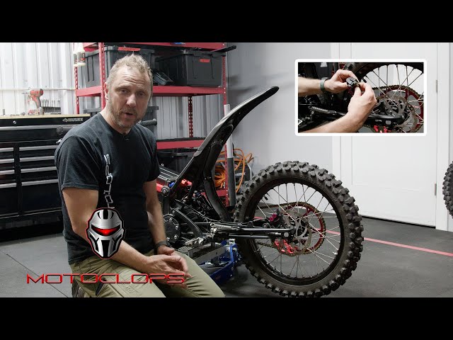 How to change out brake pads on a 2024 RFN ARES Pro Electric Dirt Bike