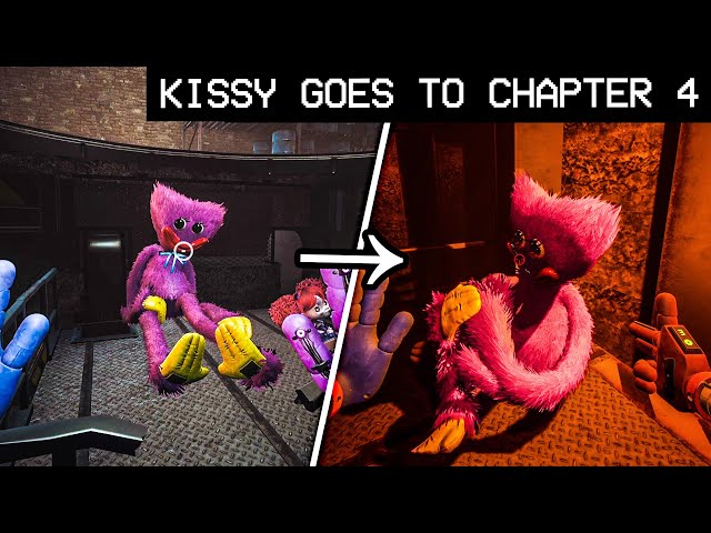 What if you save KISSY MISSY in the ENDING? (Kissy goes to chapter 4!) - Poppy Playtime [Chapter 3]