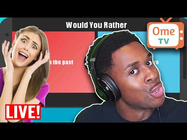 🔴BROWSING OMEGLE'S RESTRICTED SECTION : WOULD YOU RATHER?! 😱😱😱🔴