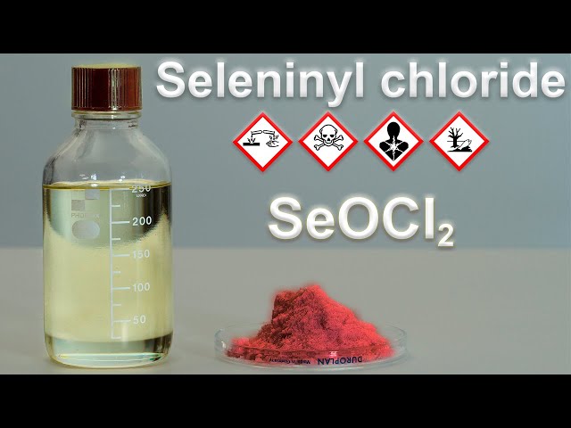 Seleninyl chloride. Best solvent for selenium and other non-metals!