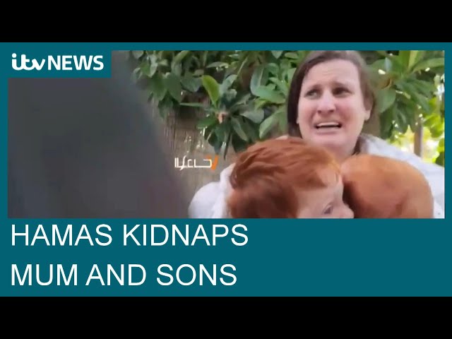 'The worst nightmare': Families plea for lives of children kidnapped by Hamas | ITV News