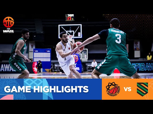 FIBA WASL 23/24 West Asia League | GORGAN VS SAGESSE | GAME HIGHLIGHTS