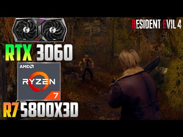 Resident Evil 4 Remake : RTX 3060 + R7 5800X3D | 4K - 1440p - 1080p | High & Low | RT On