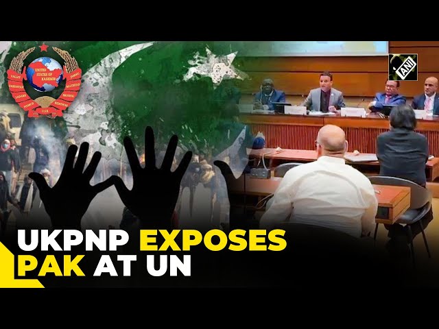 UKPNP exposes Pakistan at UN for operating terror camps and violating human rights in PoK