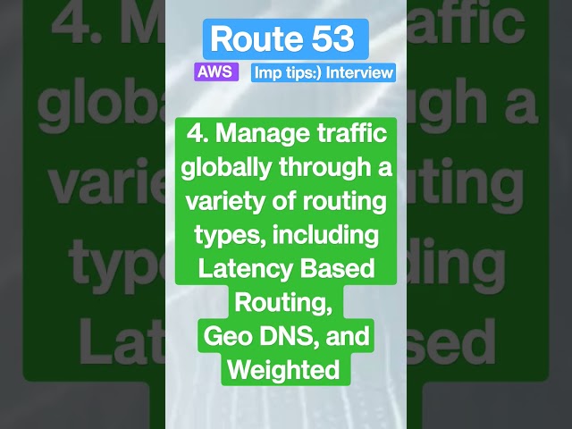 AWS - Amazon Route 53 - Routing Policies Overview |