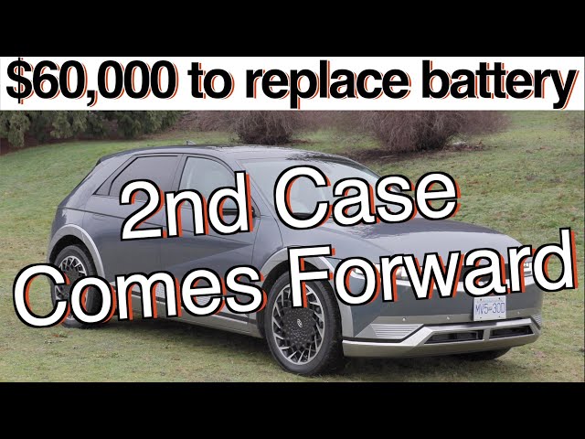 $60,000 to replace battery // 2nd IONIQ 5 case confirms battery price!