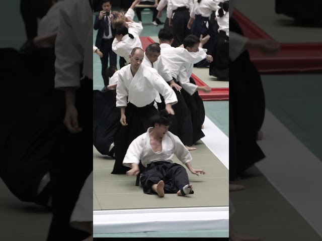 Irimi nage - 60th All Japan Aikido #shorts #aikido