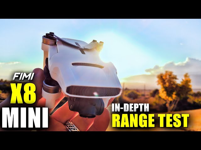 Fimi X8 Mini Drone Range Test In-Depth -  HOW FAR Will it Go?  (Wasn't Expecting This)